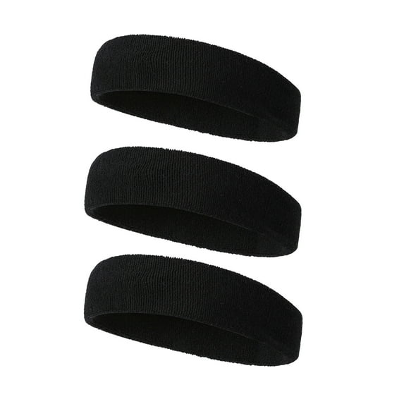 JilgTeok Hairband Headband Antiperspirant Cotton for Sports Breathable Soft for Home, Party,Travel