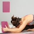 thumbnail image 1 of JilgTeok High Density EVA Foam Yoga Blocks for Adults Support Posture Correction Non Slip Pilates Training Brick Exercise Equipment for Flexibility Strength Home Gym Fitness Accessories, 1 of 6