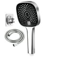 thumbnail image 1 of JilgTeok Handheld Showerhead Pressurized Shower Faucet 4 Power Wash with Large Output Household Shower Head to Clean Tub, Tile & Pets, 1 of 7