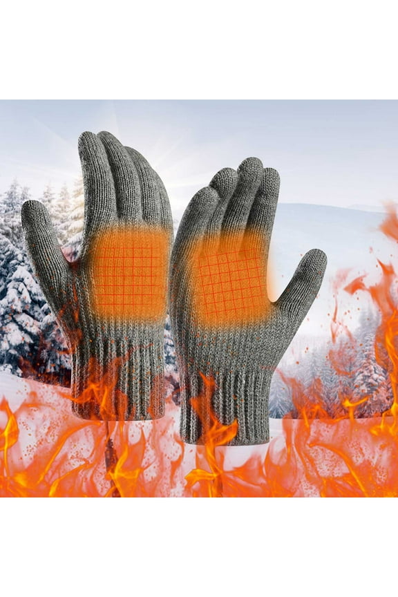 JilgTeok Home Essential Clearance 5V Heated Gloves USB Men Women Electric Hand Warmer Gloves Winter Hands Warm Laptop Anti-Slip Heating Gloves(8.66*4.13in)