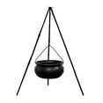 thumbnail image 1 of JilgTeok Home Essentials Decorations Halloween Decorations Outdoor - Large Cauldron Halloween Decor on Tripod with Timer Lights - Plastic Cauldron Witch Halloween Decorations for Porch Yard, 1 of 3