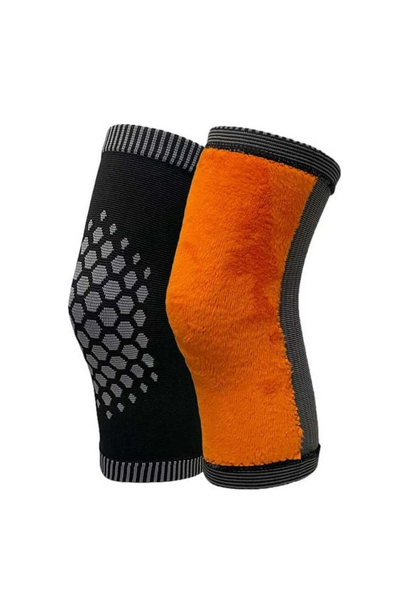 Knee Protection Warm and Plush Graphene Knee Socks for Middle-Aged and Elderly People with Cold Legs, Joint Knee Protection Cover,Cheerful for Everyone