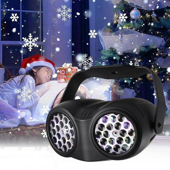 JilgTeok Led Binocular Snowflake Projection Lamp 16 Pattern Christmas Snowflake Decoration Lamp indoor Festive Projector Night,Suitable for Everyone