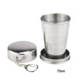thumbnail image 1 of JilgTeok Mobile Retractable Foldable Stainless Steel Cup Portable Foldable,Water,Coffee,Tea, Snacks for Hiking,Camping,Picnic, 1 of 2