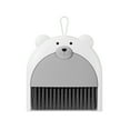 thumbnail image 1 of JilgTeok Small Broom and Dustpan t for Home, Mini Clean Brush with Dust Pans Cute Hand Broom Brush Dust Pan with Hanger Hole,Small Cleaning Brush t for Desktop Computer Table Keyboard(7.09*9.25in), 1 of 6
