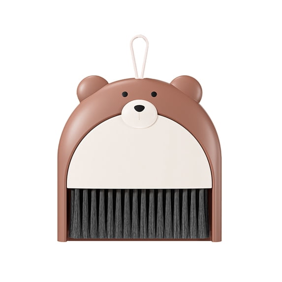 JilgTeok Small Broom and Dustpan t for Home, Mini Clean Brush with Dust Pans Cute Hand Broom Brush Dust Pan with Hanger Hole,Small Cleaning Brush t for Desktop Computer Table Keyboard(7.09*9.25in)