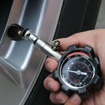 JilgTeok Tire Pressure Gauge - (0-100 Psi) Heavy Duty with Large 2.3 Inch Easy to Read Dial, Low - High Pressure Gauge. Tire Gauge for Car and Trucks Tires Suitable for Kitchen Use