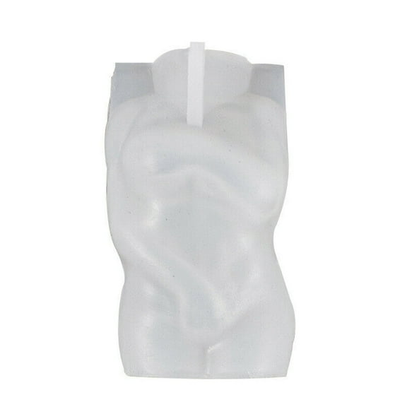 JilgTeok Travel Essentials 3D Body Silicone Resin Casting Candle Wax Epoxy Making Soap Diy Mould