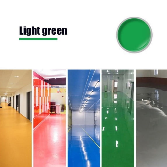 JilgTeok Water-Based Epoxy Floor Paint,Quick-Dry Anti-Slip Water-Based Floor Paint,Golden Silk Waterproof Epoxy Floor Paint,500g Anti-Slip Concrete Floor Paint,Concrete Floor Paint for Interior(500g)