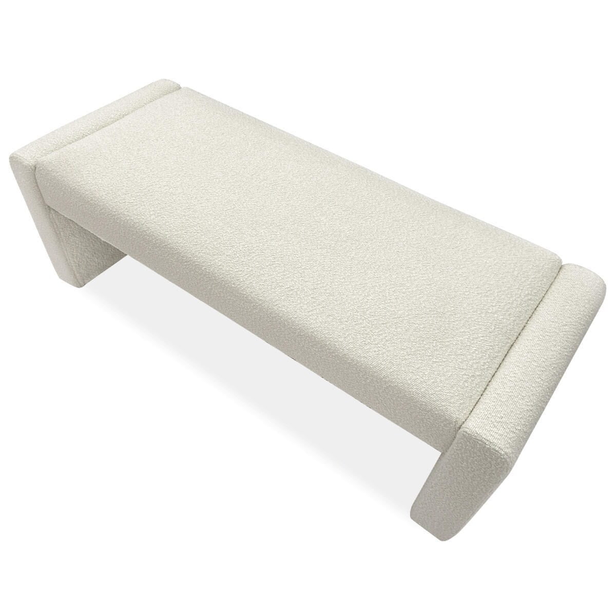 Kaia 47" Charcoal Velvet Upholstered Bedroom Bench