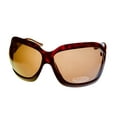thumbnail image 1 of Jill Stuart Sunglass 1032 1 Womens Demi Tortoise Rectangle Plastic,Gradient Lens, 1 of 8