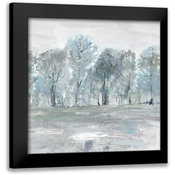 Jill, Susan 12x12 Black Modern Framed Museum Art Print Titled - High Meadow I