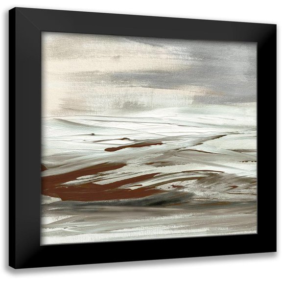 Jill, Susan 12x12 Black Modern Framed Museum Art Print Titled - Tumultuous Earth