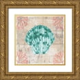 thumbnail image 1 of Jill, Susan 12x12 Gold Ornate Wood Framed with Double Matting Museum Art Print Titled - Coral Cove I, 1 of 4