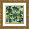 thumbnail image 1 of Jill, Susan 12x12 Gold Ornate Wood Framed with Double Matting Museum Art Print Titled - Golden Field, 1 of 4