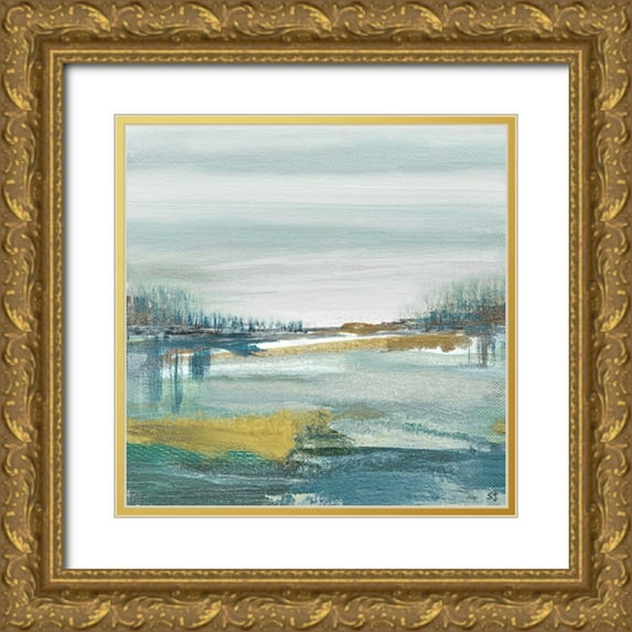 Jill, Susan 12x12 Gold Ornate Wood Framed with Double Matting Museum Art Print Titled - Lewbeach I