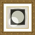 thumbnail image 1 of Jill, Susan 12x12 Gold Ornate Wood Framed with Double Matting Museum Art Print Titled - Moderniste Neutre II, 1 of 4