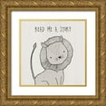 thumbnail image 1 of Jill, Susan 12x12 Gold Ornate Wood Framed with Double Matting Museum Art Print Titled - Read Me A Story, 1 of 4