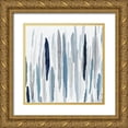 thumbnail image 1 of Jill, Susan 12x12 Gold Ornate Wood Framed with Double Matting Museum Art Print Titled - Rhythm and Blues I, 1 of 4