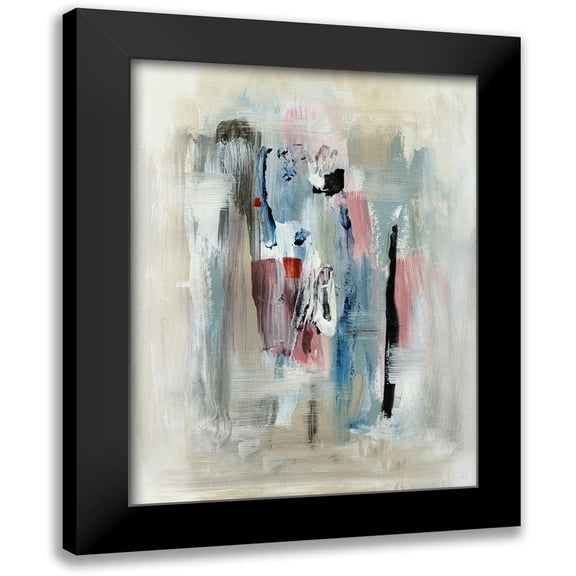 Jill, Susan 12x14 Black Modern Framed Museum Art Print Titled - Rain Shadow II