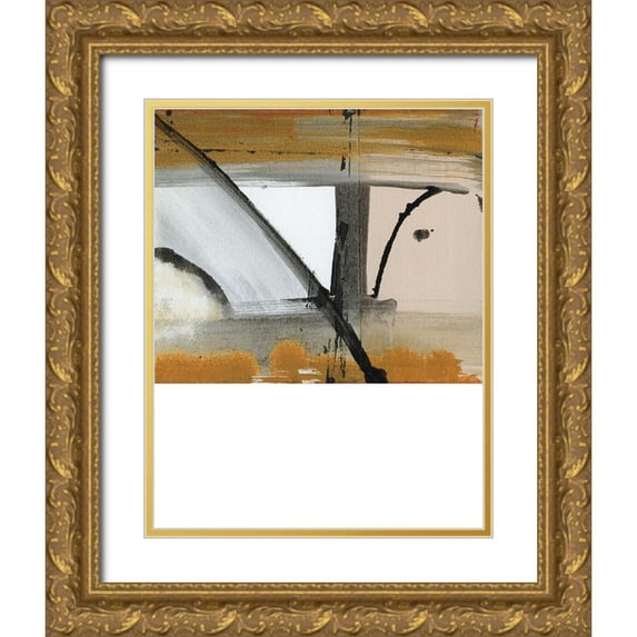 Jill, Susan 12x14 Gold Ornate Wood Framed with Double Matting Museum Art Print Titled - Brown Settlement IV