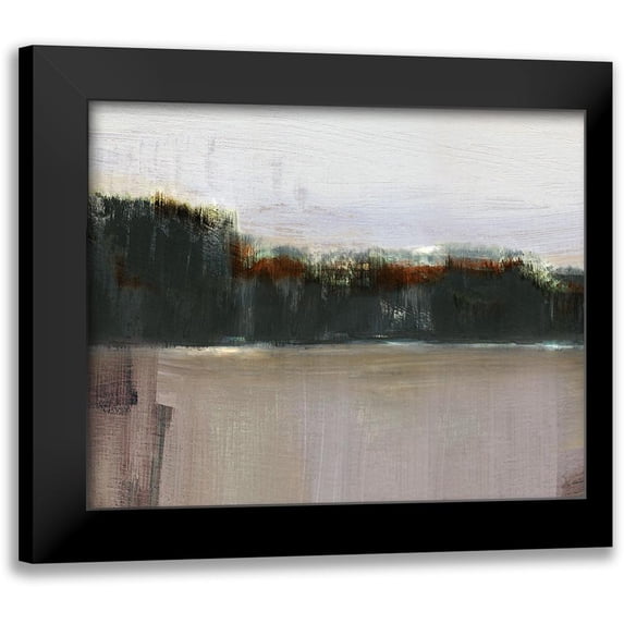 Jill, Susan 14x12 Black Modern Framed Museum Art Print Titled - At Dusk Turnwood