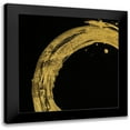 thumbnail image 1 of Jill, Susan 15x15 Black Modern Framed Museum Art Print Titled - Into the Gold I, 1 of 5