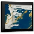 thumbnail image 1 of Jill, Susan 15x15 Black Modern Framed Museum Art Print Titled - Lapis I, 1 of 5
