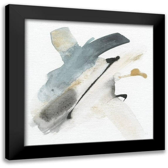 Jill, Susan 15x15 Black Modern Framed Museum Art Print Titled - Sand and Sky III