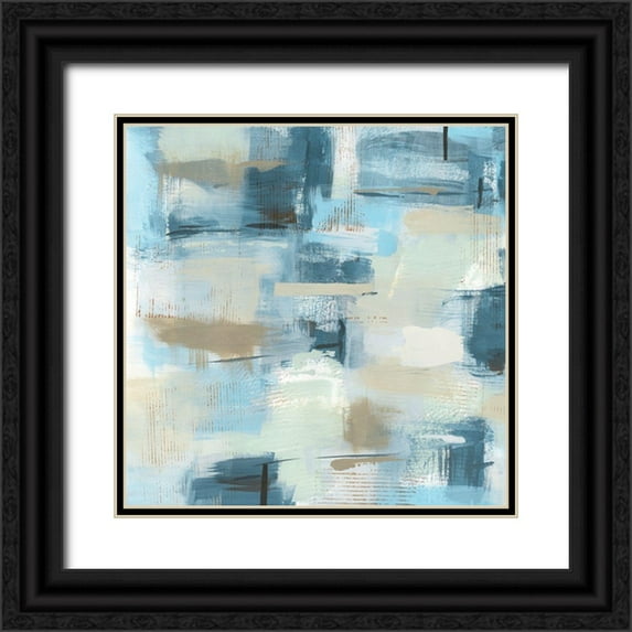 Jill, Susan 15x15 Black Ornate Wood Framed with Double Matting Museum Art Print Titled - Moment of Summer I