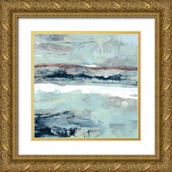 Jill, Susan 15x15 Gold Ornate Wood Framed with Double Matting Museum Art Print Titled - North of Tully I