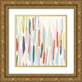 thumbnail image 1 of Jill, Susan 15x15 Gold Ornate Wood Framed with Double Matting Museum Art Print Titled - Rhythm and Color II, 1 of 4