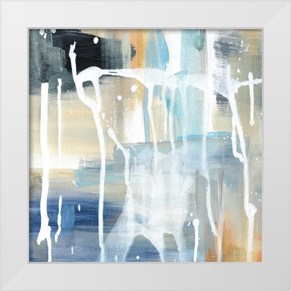 Jill, Susan 15x15 White Modern Wood Framed Museum Art Print Titled - Weather I