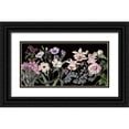thumbnail image 1 of Jill, Susan 18x11 Black Ornate Wood Framed with Double Matting Museum Art Print Titled - Garden Array, 1 of 4