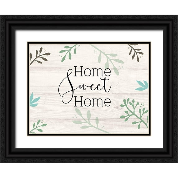Jill, Susan 18x15 Black Ornate Wood Framed with Double Matting Museum Art Print Titled - Home Sweet Home