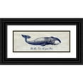 thumbnail image 1 of Jill, Susan 18x9 Black Ornate Wood Framed with Double Matting Museum Art Print Titled - Let The Sea Set You Free, 1 of 4