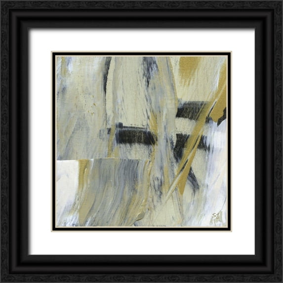Jill, Susan 20x20 Black Ornate Wood Framed with Double Matting Museum Art Print Titled - Alder Creek III