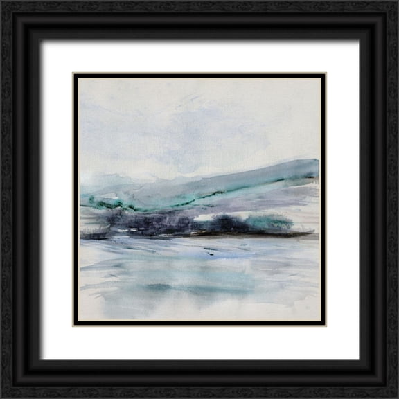 Jill, Susan 20x20 Black Ornate Wood Framed with Double Matting Museum Art Print Titled - Beech Mountain II