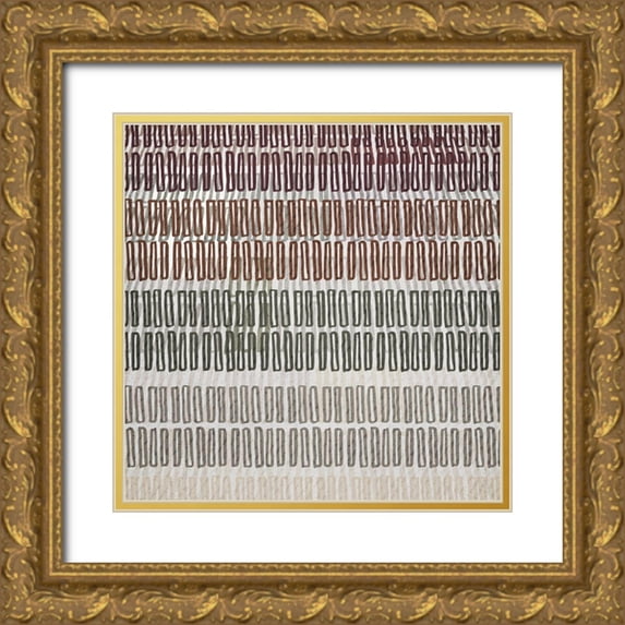 Jill, Susan 26x26 Gold Ornate Wood Framed with Double Matting Museum Art Print Titled - Chartres