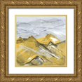 thumbnail image 1 of Jill, Susan 26x26 Gold Ornate Wood Framed with Double Matting Museum Art Print Titled - Glistening Peaks I, 1 of 4