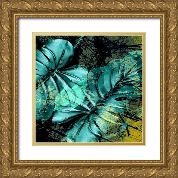 Jill, Susan 26x26 Gold Ornate Wood Framed with Double Matting Museum Art Print Titled - South Beach II