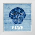 thumbnail image 1 of Jill, Susan 26x26 White Modern Wood Framed Museum Art Print Titled - At the Beach, 1 of 4