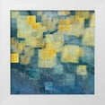thumbnail image 1 of Jill, Susan 26x26 White Modern Wood Framed Museum Art Print Titled - Indigo Rain, 1 of 4
