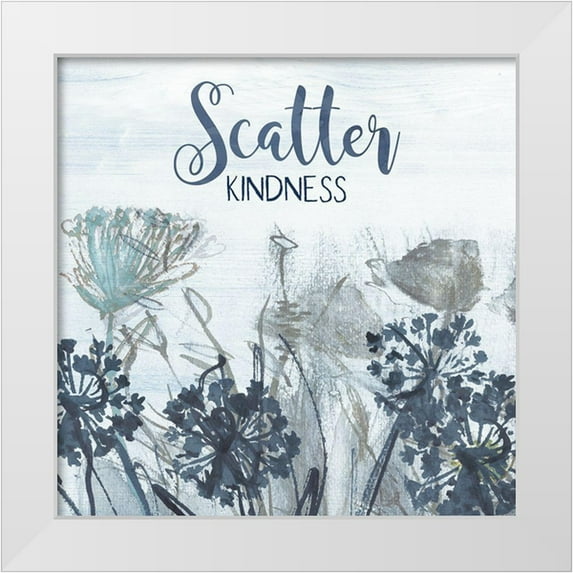 Jill, Susan 26x26 White Modern Wood Framed Museum Art Print Titled - Scatter Kindness