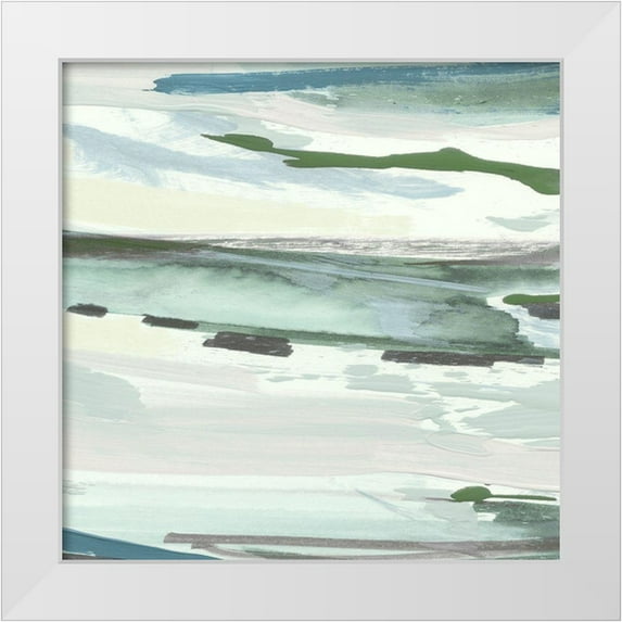 Jill, Susan 26x26 White Modern Wood Framed Museum Art Print Titled - Upstate II