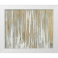 thumbnail image 1 of Jill, Susan 32x26 White Modern Wood Framed Museum Art Print Titled - Behind the Waterfall, 1 of 4