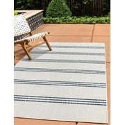UNIQUE LOOM Jill Zarin Anguilla Outdoor Rug