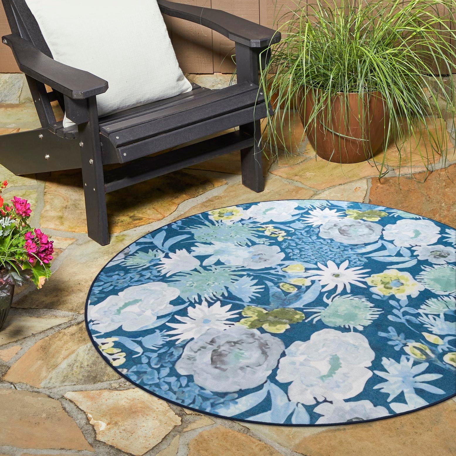 Jill Zarin Caribbean Outdoor Collection Area Rug - Bahamas (7' 10 ...