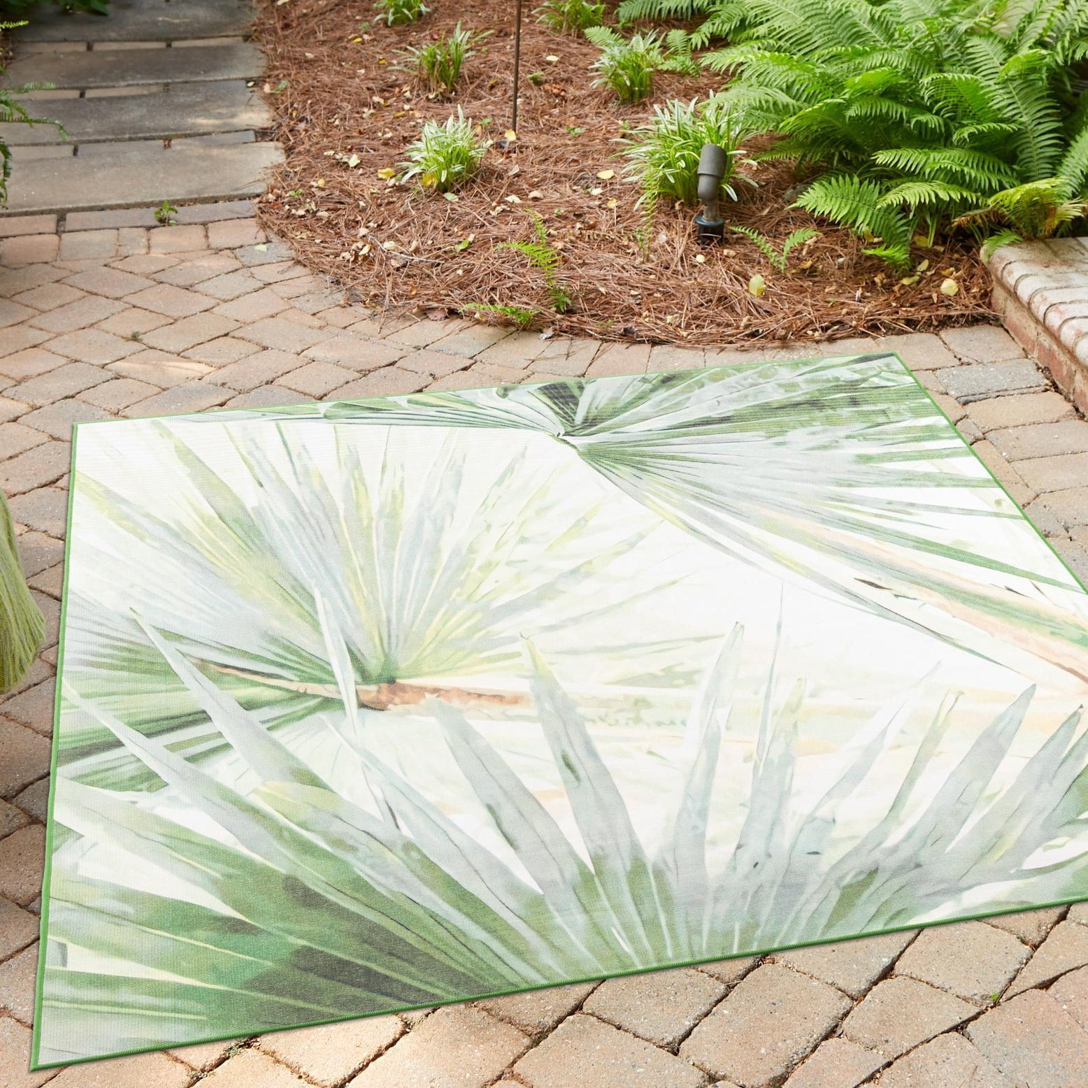 Jill Zarin Caribbean Outdoor Collection Area Rug - Cuba (10' Square ...