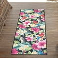 thumbnail image 1 of Jill Zarin Caribbean Outdoor Collection Area Rug - Saint Lucia (2' x 8' Runner Multi/Black), 1 of 6